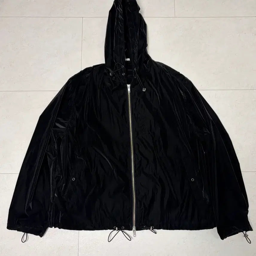 [BUNJANG] [M] Shirring Flight Jacket Matte Black / [M] 유스 셔링 플라이트 자켓 매트 블랙