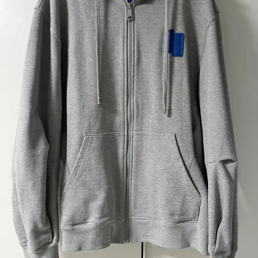 [BUNJANG] ADER Error TRS Decal Hoodie Gray / 아더에러 TRS 데칼 후드 집업 그레이 A2