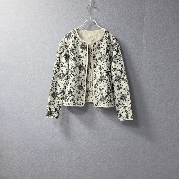 [BUNJANG] Atelier Vanessa Bruno Flower Embroidery Jacket / 아떼 바네사부르노 플라워자수 자켓