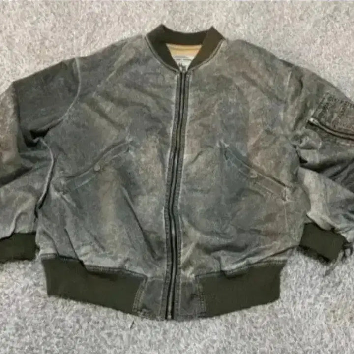 [BUNJANG] ZARA Washed Pocket Jumper Jacket (L) / 자라 완장포켓 워싱 점퍼 자켓 100/L