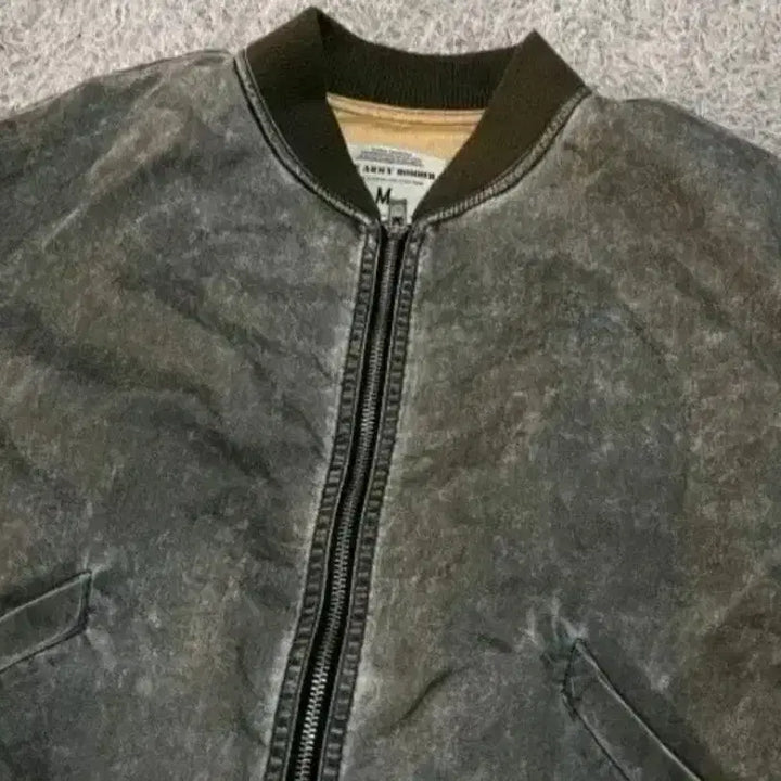 [BUNJANG] ZARA Washed Pocket Jumper Jacket (L) / 자라 완장포켓 워싱 점퍼 자켓 100/L