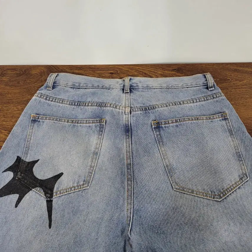 [BUNJANG] VIVASTUDIO Drawing Denim Pants 32 / 비바스튜디오 드로잉 데님 팬츠 32