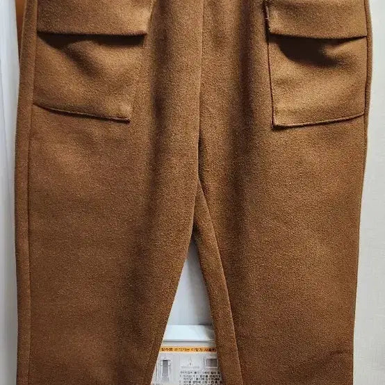 [BUNJANG] Wool Slacks with Elastic Waistband / 밴딩 모직 바지