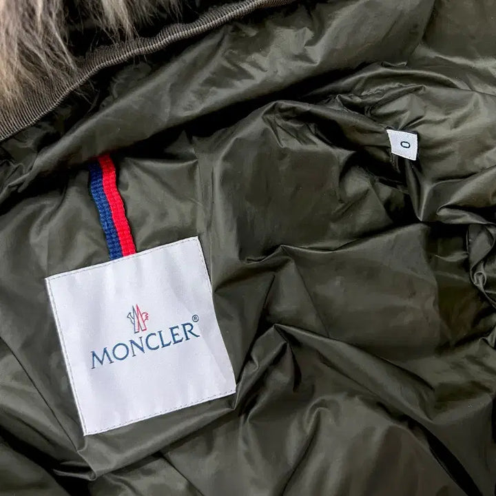 [BUNJANG] Moncler Hermine Down Jacket Khaki / 몽클레어 헤르민퍼 카키(0)(급처)