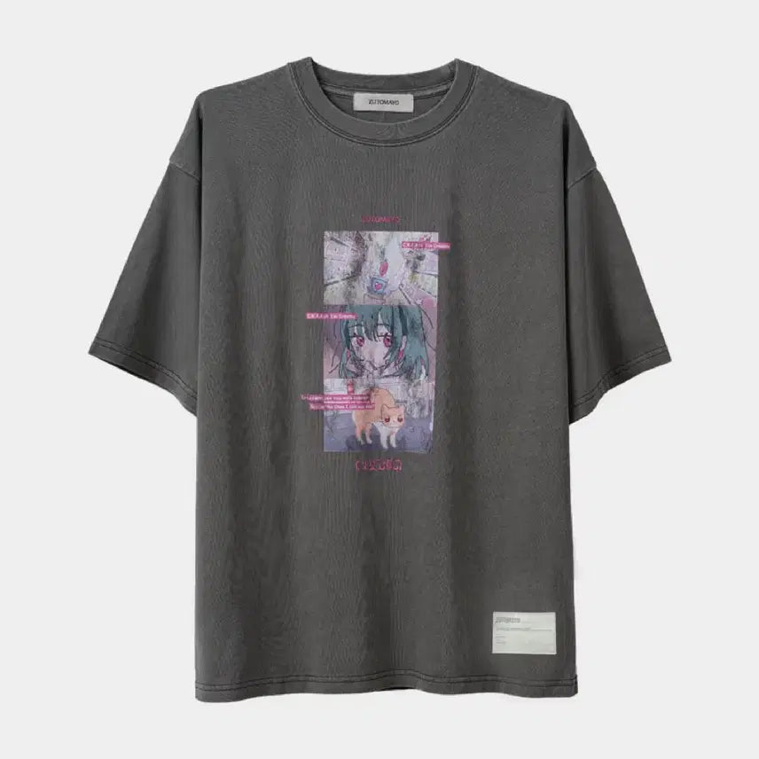 [BUNJANG] ZUTTOMAYO Cream T-shirt / 즛토마요 크림 티셔츠