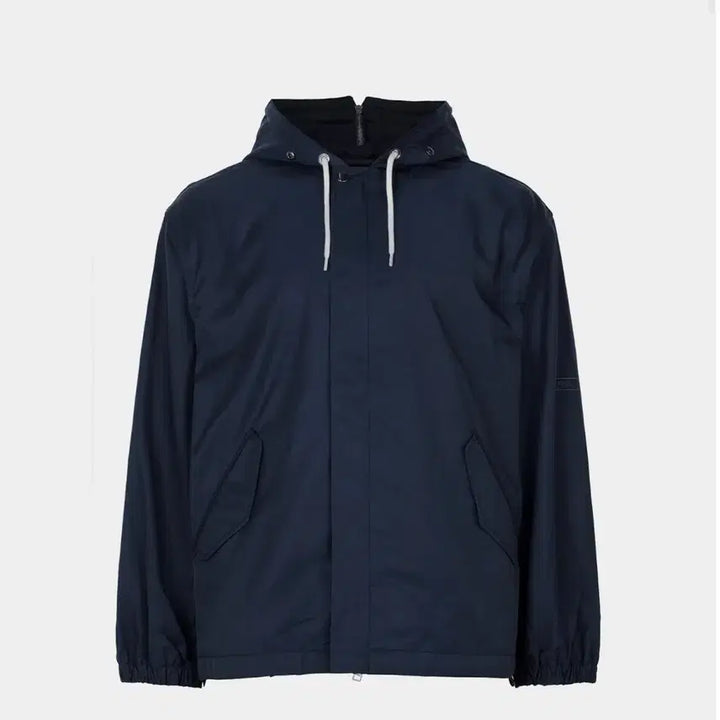 [SOLD OUT] 나나미카 26SS 네이비 나일론 트윌 후드 집업 자켓