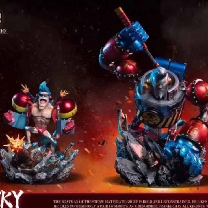 [BUNJANG] Yang&amp;xs Franky Resin Statue / 원피스 yang&amp;xs 프랑키 레진