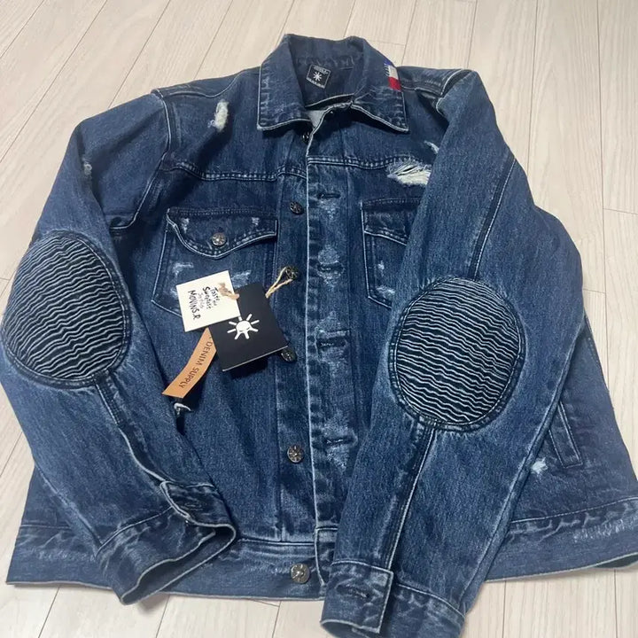 [BUNJANG] MOBIS-R 110 Denim Jacket / 모비스알 110 사이즈 청자켓