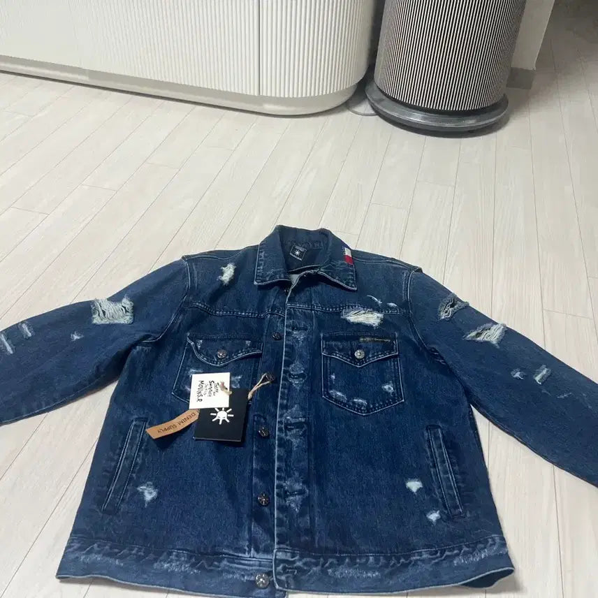 [BUNJANG] MOBIS-R 110 Denim Jacket / 모비스알 110 사이즈 청자켓