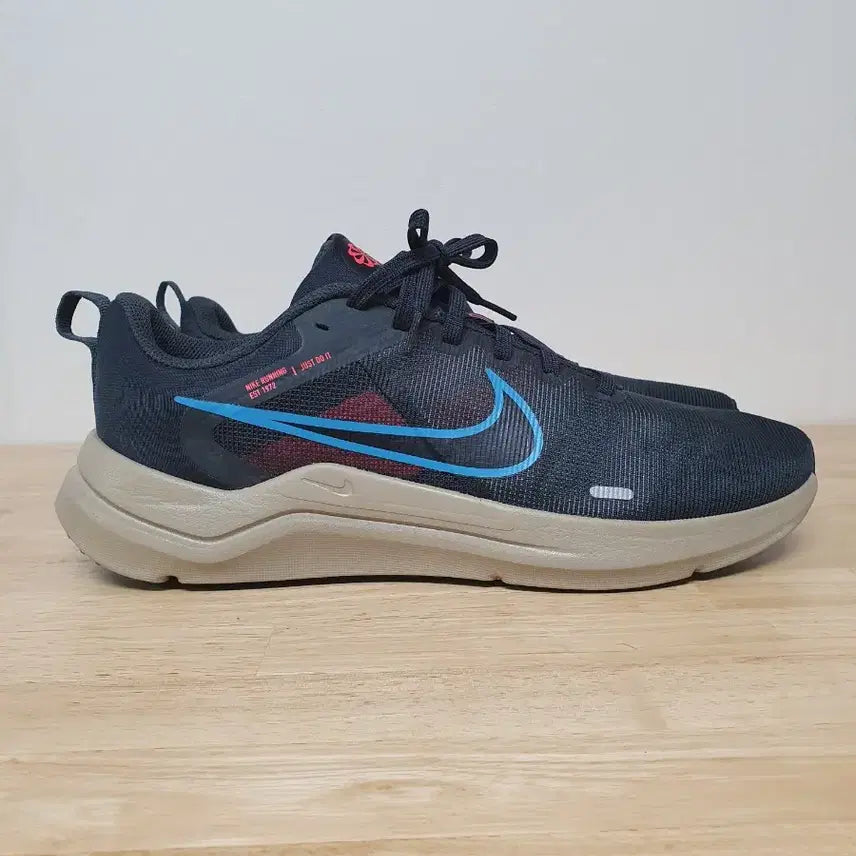 [BUNJANG] Nike Downshifter 12 Dark Smoke Gray Laser Blue 275mm Sneakers / 나이키 다운쉬프터 12 다크 스모크 그레이 레이저 블루 275mm