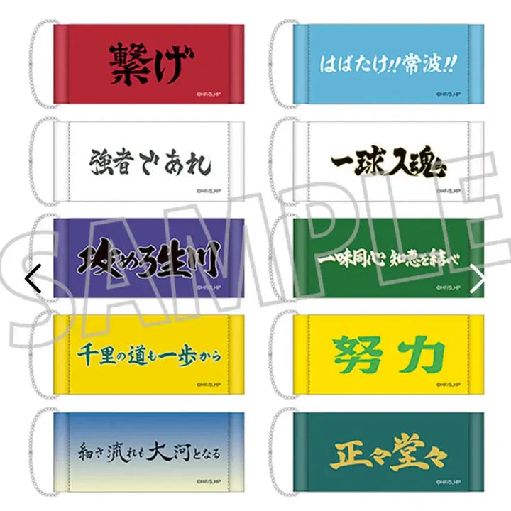 [BUNJANG] Haikyuu Slogan Tapestry Gacha / 하이큐 슬로건 태피스트리 가챠