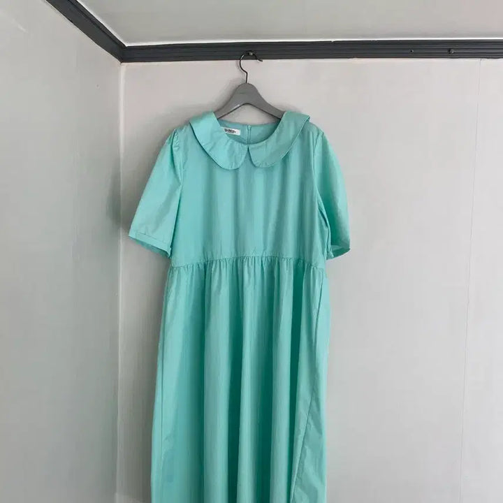 [BUNJANG] Plus Size Mint Midi Dress / 88-77  새제품 바스락 민트 여신 원피스 박스핏.빅사이즈