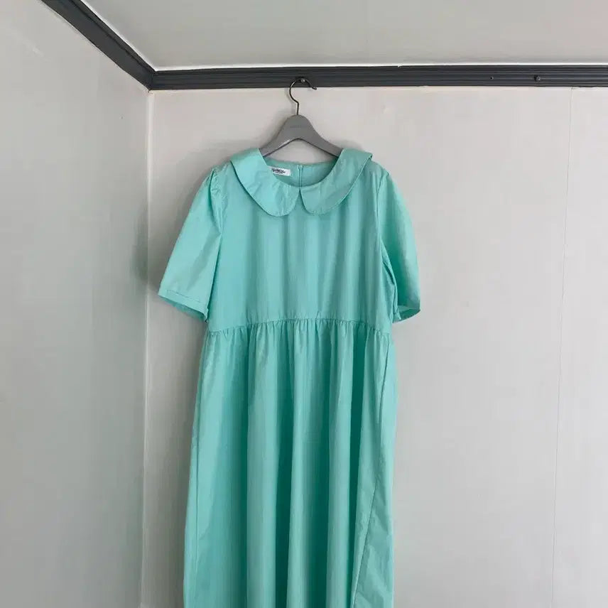 [BUNJANG] Plus Size Mint Midi Dress / 88-77  새제품 바스락 민트 여신 원피스 박스핏.빅사이즈
