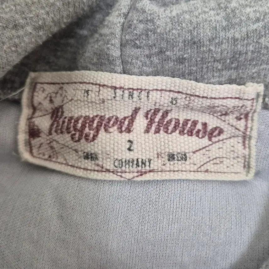[BUNJANG] Rugged House University Hoodie / 러기드하우스 유니버시티 후드티