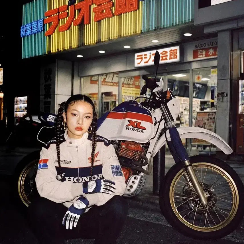 [SOLD OUT] 혼다 모터사이클 어패럴 Motorcycle Jacket Ivory