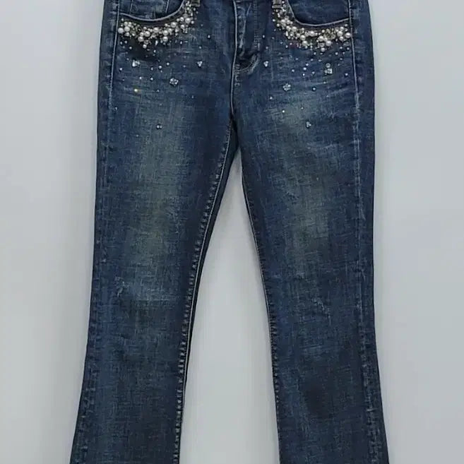 [BUNJANG] GUESS Stardust Indigo Slim Bootcut Denim Jeans / GUESS 스타더스트 인디고 슬림 부츠컷 데님 청바지 / 여 64 (26