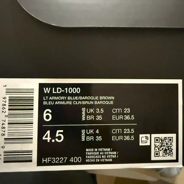 [BUNJANG] Nike LD-1000 Light Blue + Brown Women&