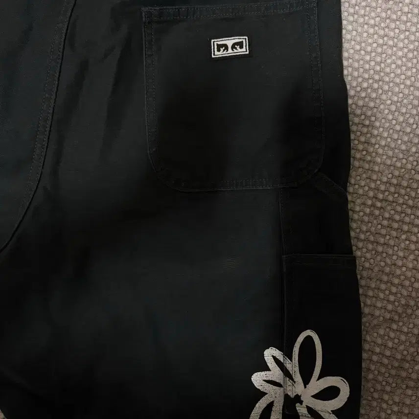 [BUNJANG] Obey Double Knee Pants Black 34 / 오베이 더블니 팬츠 블랙 34