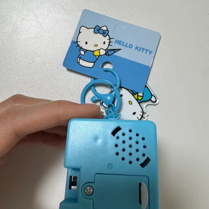 [SOLD OUT] 헬로키티 블루 4구 키캡 키링