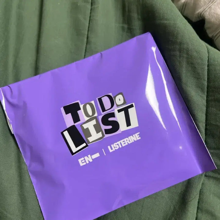 [SOLD OUT] 엔하이픈 정원 리스테린 To do list 키링