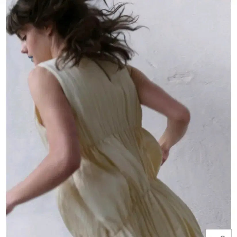 [BUNJANG] ZARA Shirred Balloon Mini Dress CREAM / 자라 셔링 벌룬 미니 원피스 4661/328/733 CREAM