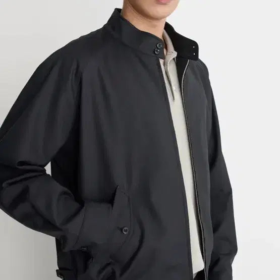 [BUNJANG] Pottery Ruched Harrington Jacket Black Size 3 / 포터리 루즈드 해링턴 자켓 블랙 3사이즈 새상품