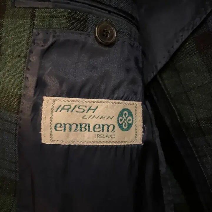 [BUNJANG] Man On The Boon Irish Linen Black Watch Jacket / 맨온더분 아이리시 리넨 블랙와치 자켓 슬림100 추천 블레이저