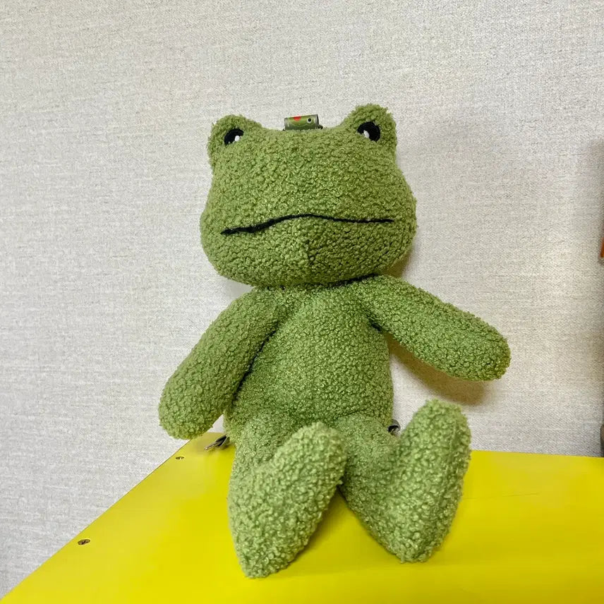 [BUNJANG] Frog Plush Backpack / 새상품) 개구리 인형 가방 백팩