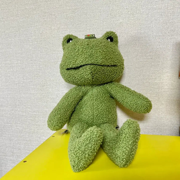 [BUNJANG] Frog Plush Backpack / 새상품) 개구리 인형 가방 백팩