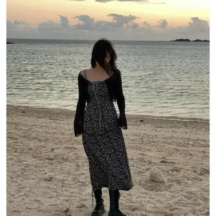 [SOLD OUT] 루루서울 Flower Spark Dress 사이즈L