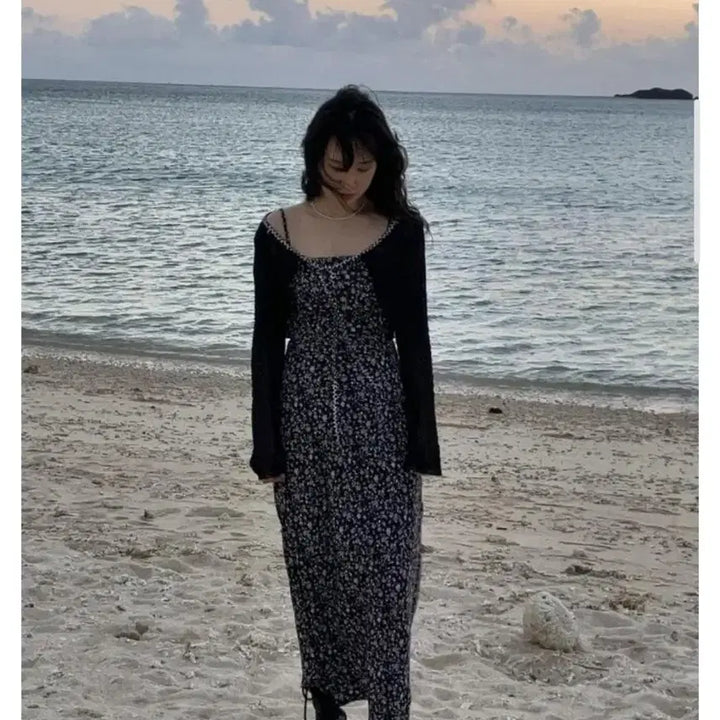 [SOLD OUT] 루루서울 Flower Spark Dress 사이즈L