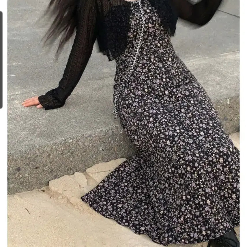 [SOLD OUT] 루루서울 Flower Spark Dress 사이즈L