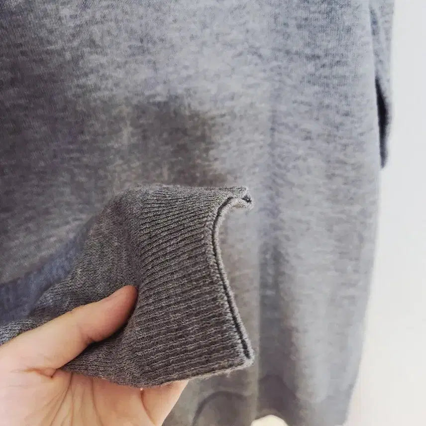 [BUNJANG] VOV Linen Blend Embroidered Cardigan / VOV 보브 여름 울 린넨 가디건 자수포인트 / 상태깨끗/프리