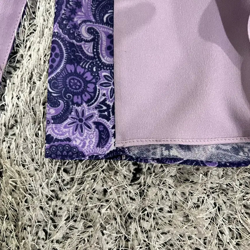 [SOLD OUT] 정품 모조에스핀(MOJO.S.PHINE)  우아한 퍼플 페이즐리 밸티드