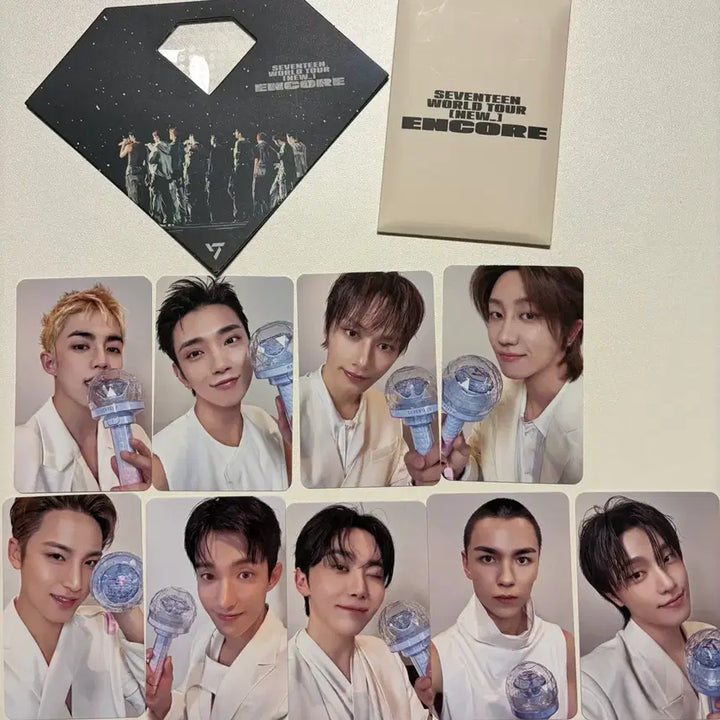 [SOLD OUT] 세븐틴 앙코르 캐럿존+문글라스 일괄 판매합니다