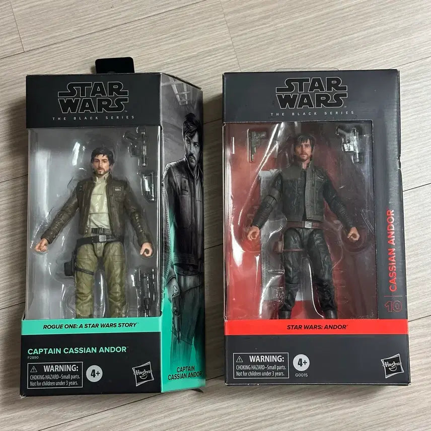 [BUNJANG] Star Wars Rogue One Black Series Cassian Andor Figures (Set of 2) / 스타워즈 로그원 블랙시리즈 카시안 안도르 피규어 2종