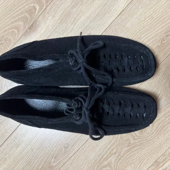 [BUNJANG] Polytelu Wallaby Shoes Woven Black / (3) 폴리테루 왈라비 슈즈 우븐 블랙