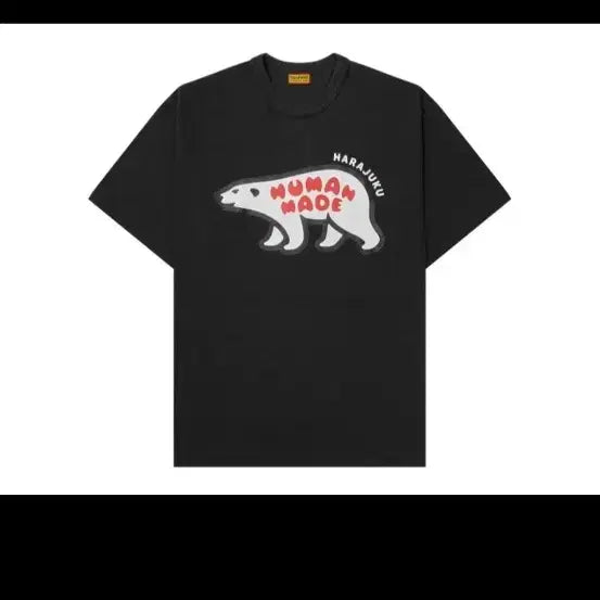 [BUNJANG] Human Made Polar Bear Harajuku T-shirt / 휴먼 메이드 폴라 베어 하라주쿠 티셔츠(급처,마지막 가격)