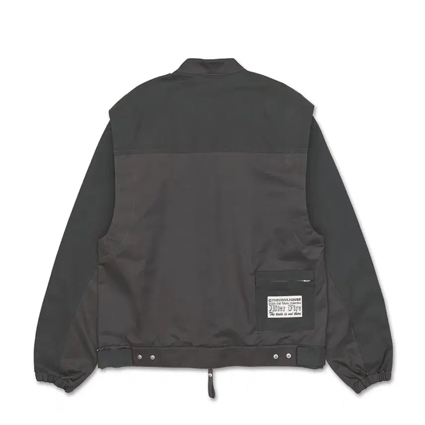 [BUNJANG] The Vinyl House Racer Jacket Khaki / 더 바이닐 하우스 레이서 자켓 카키