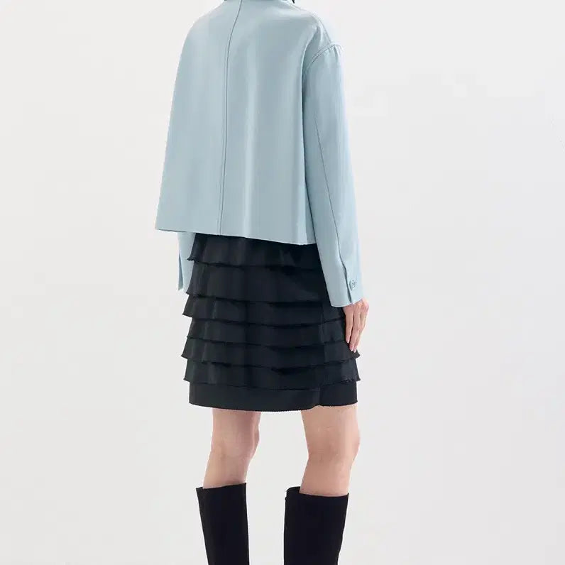 [SOLD OUT] 새상품)랑방 LANVIN COLLECTION 플라워 버튼 카라 자켓