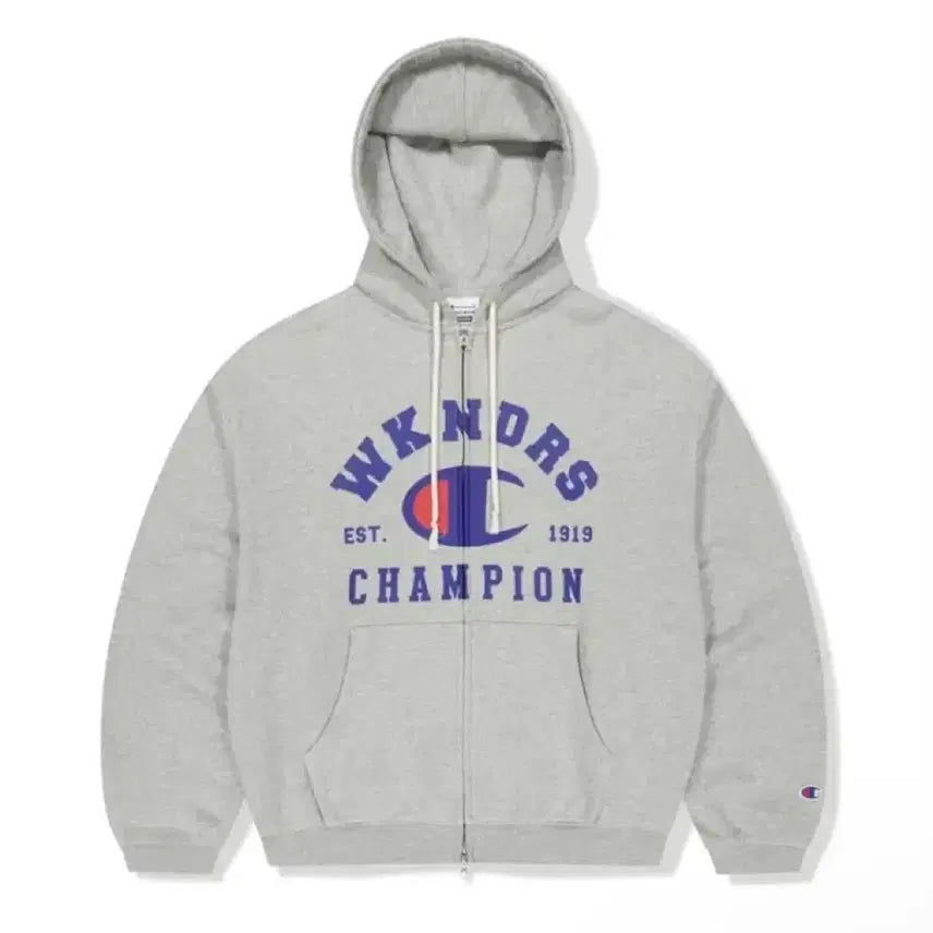 [SOLD OUT] 챔피온 위캔더스 WKNDRS 후드집업 회색 그레이 L 새상품