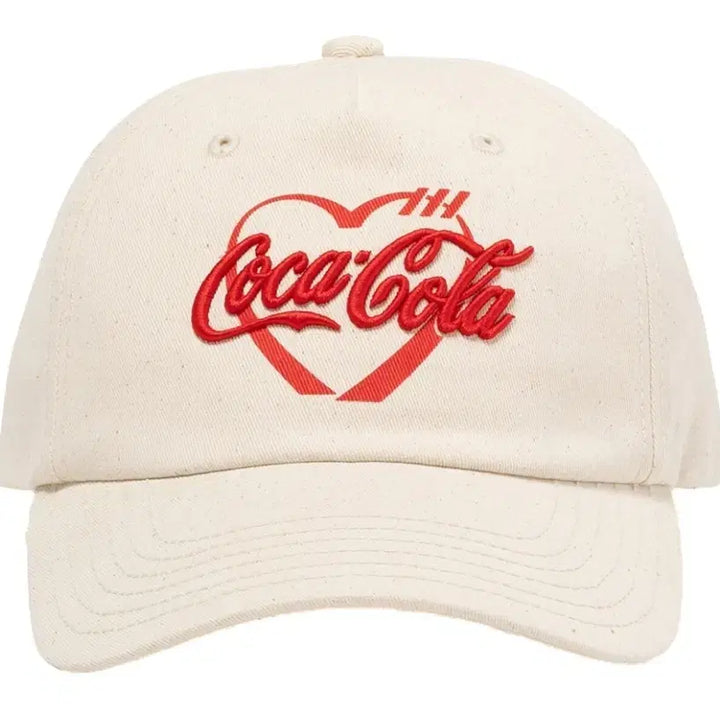 [BUNJANG] Human Made x Coca-Cola 5 Panel Twill Cap / 휴먼 메이드 x 코카콜라 5 패널 트윌 캡 화이트