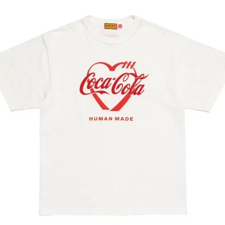 [BUNJANG] Human Made x Coca-Cola Graphic T-Shirt / 휴먼 메이드 x 코카콜라 그래픽 티셔츠 화이트