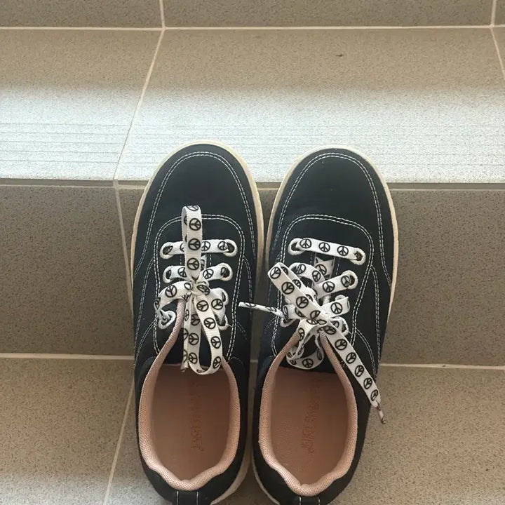 [BUNJANG] Brumas Black Sneakers 235mm / 브루마스 블랙 스니커즈 235mm