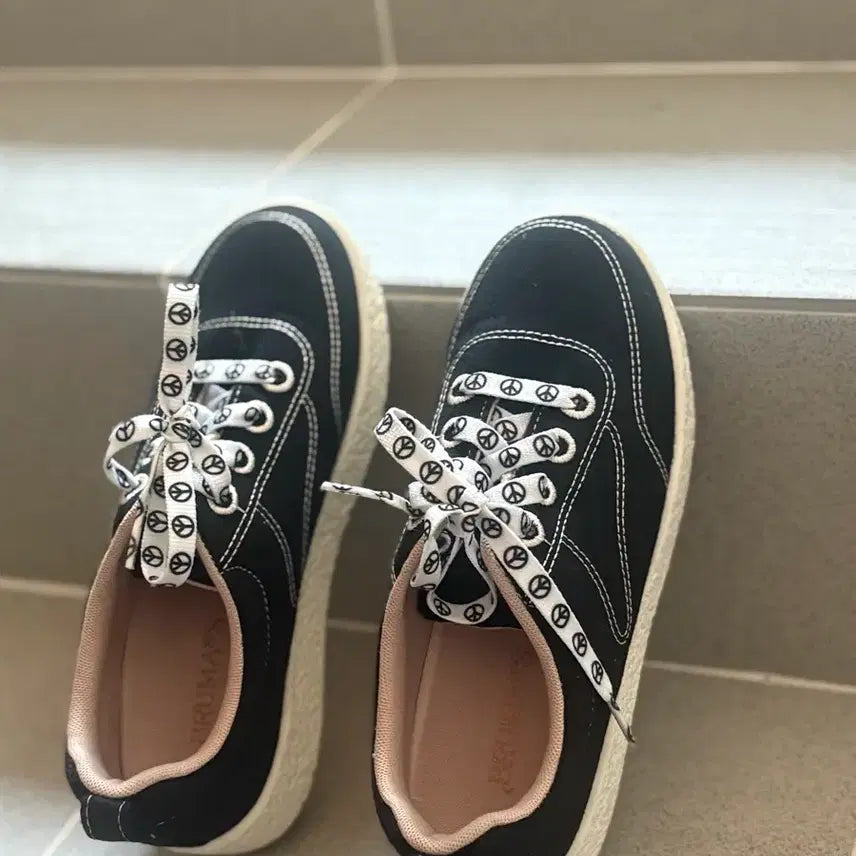 [BUNJANG] Brumas Black Sneakers 235mm / 브루마스 블랙 스니커즈 235mm