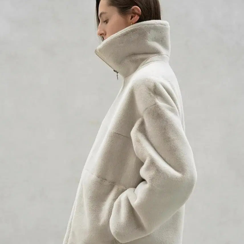 [BUNJANG] UMER Eming Reversible Shearling Coat / 유메르 UMER 에밍 리버시블 시어링 코트