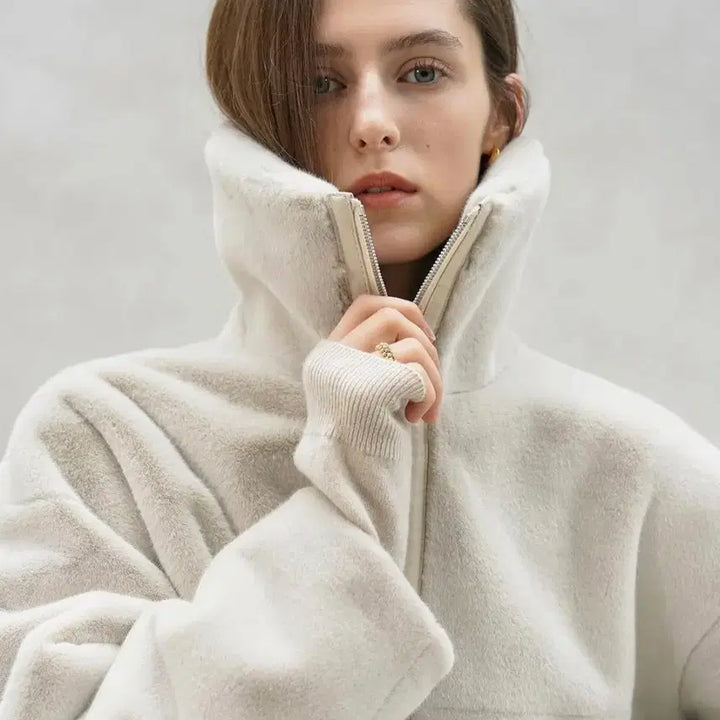 [BUNJANG] UMER Eming Reversible Shearling Coat / 유메르 UMER 에밍 리버시블 시어링 코트