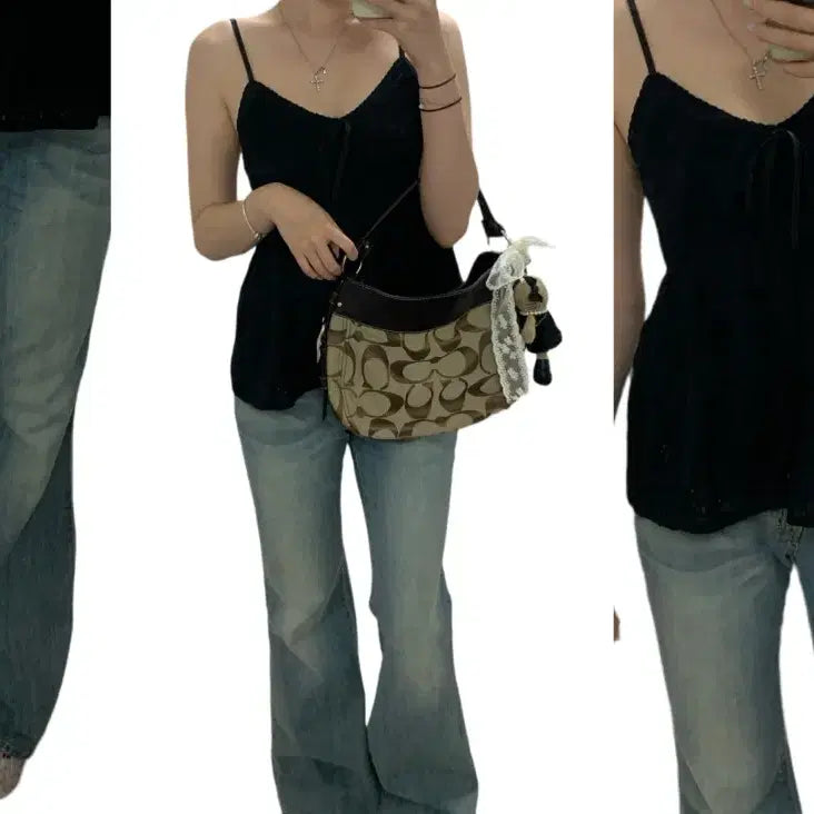 [BUNJANG] Coach Y2K Side Belt Shoulder Bag / [S급] Coach side belt y2k shoulder bag