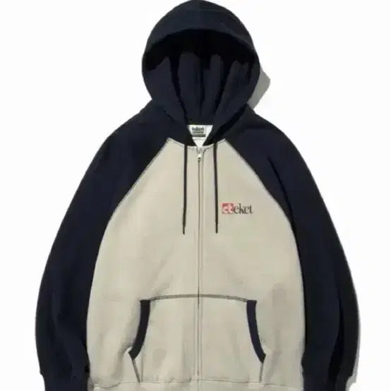 [BUNJANG] Tecket Hooded Zip-up Jacket / 테켓 후드집업