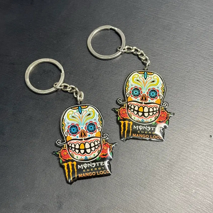 [SOLD OUT] [2개 일괄] 몬스터 에너지 망고 로코 해골 키링